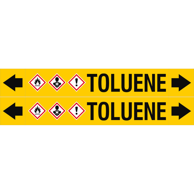 ASME  Pipemarkers  Toluene