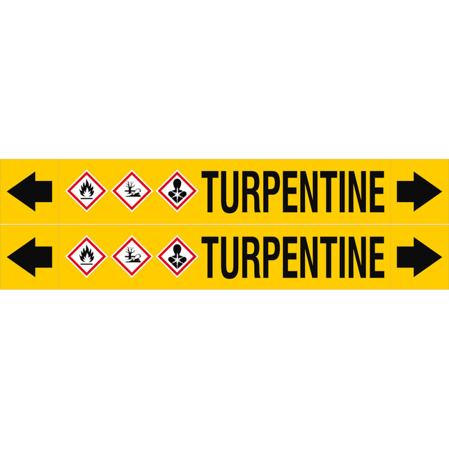 ASME  Pipemarkers  Turpentine