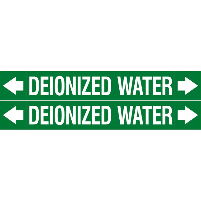 ASME  Pipemarkers  Deionized Water