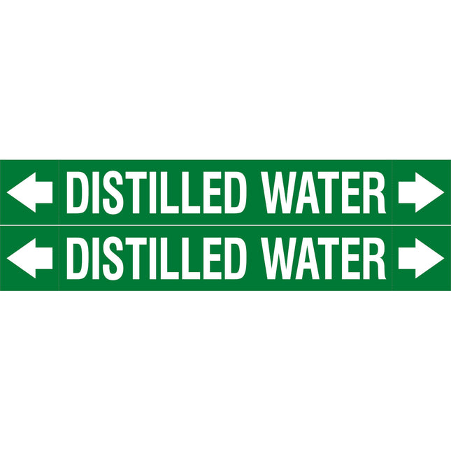ASME  Pipemarkers  Distilled Water