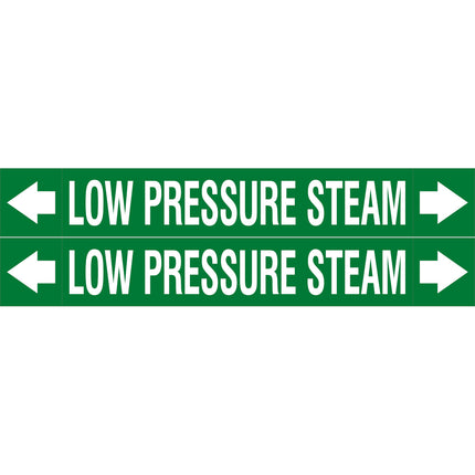 ASME  Pipemarkers  Low Pressure Steam