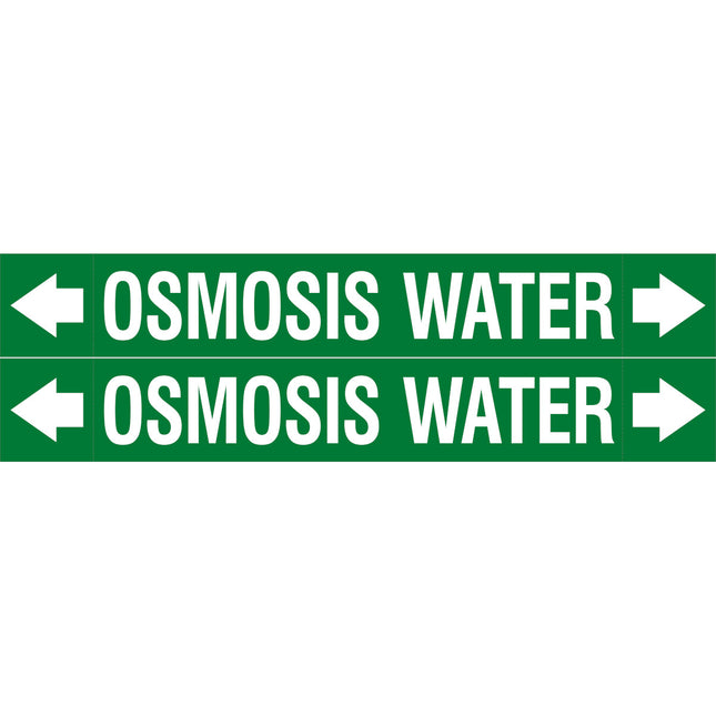 ASME  Pipemarkers  Osmosis Water