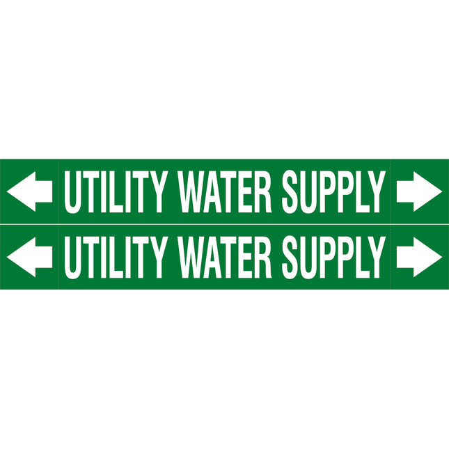 ASME  Pipemarkers  Utility Water Supply