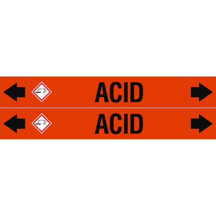 ASME  Pipemarkers  Acid