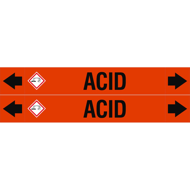 ASME  Pipemarkers  Acid