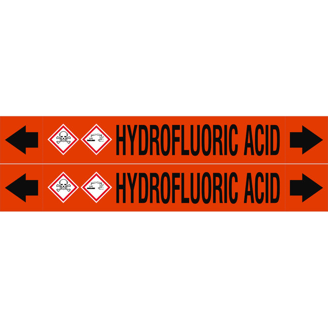 ASME  Pipemarkers  Hydrofluoric Acid