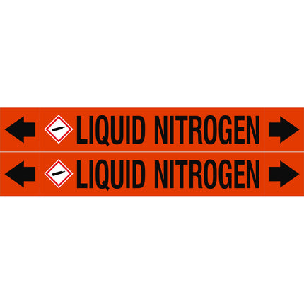 ASME  Pipemarkers  Liquid Nitrogen
