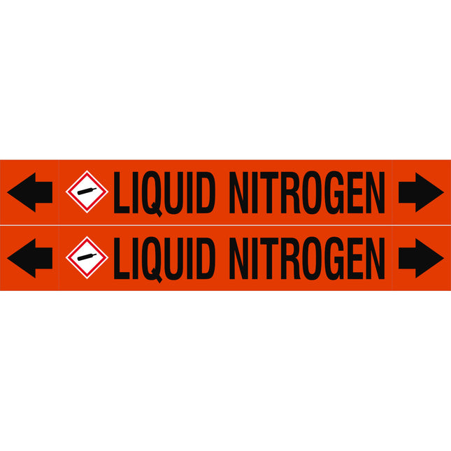 ASME  Pipemarkers  Liquid Nitrogen