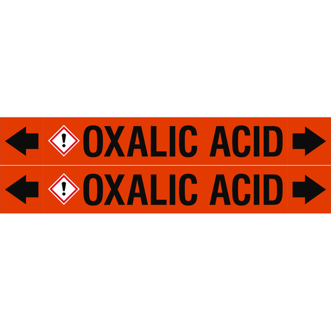 ASME  Pipemarkers  Oxalic Acid