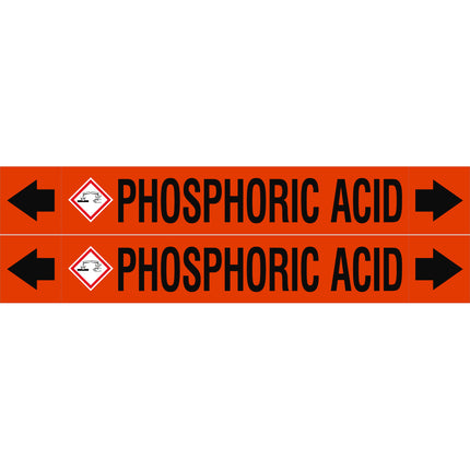 ASME  Pipemarkers  Phosphoric Acid