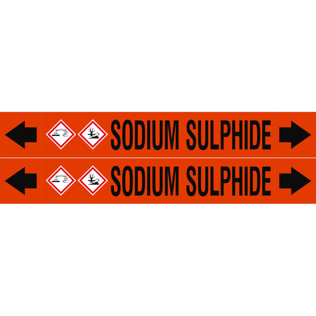 ASME  Pipemarkers  Sodium Sulphide