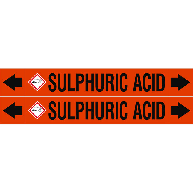 ASME  Pipemarkers  Sulphuric Acid