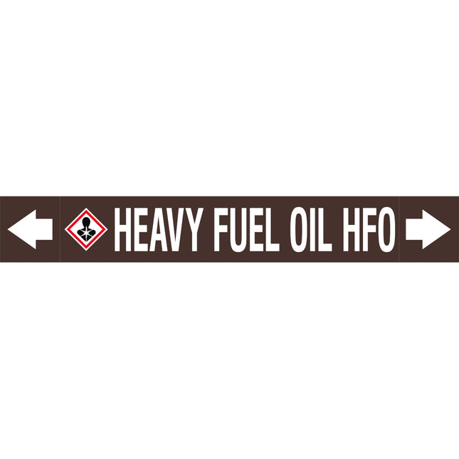 ASME  Pipemarkers  Heavy Fuel Oil HFO