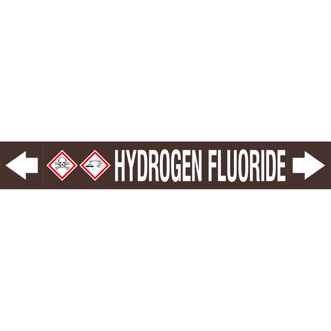 ASME  Pipemarkers  Hydrogen Fluoride