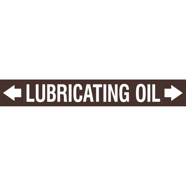 ASME  Pipemarkers  Lubricating Oil