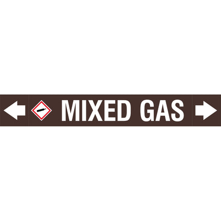 ASME  Pipemarkers  Mixed Gas