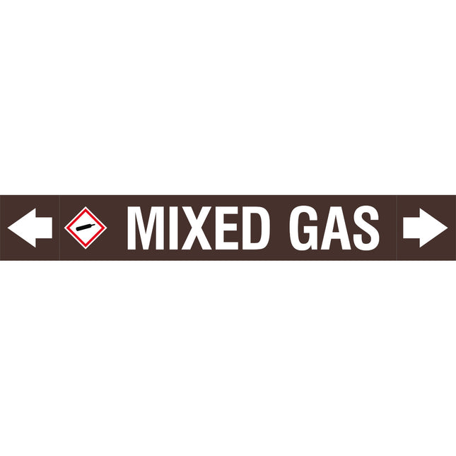 ASME  Pipemarkers  Mixed Gas