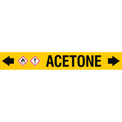 ASME  Pipemarkers  Acetone