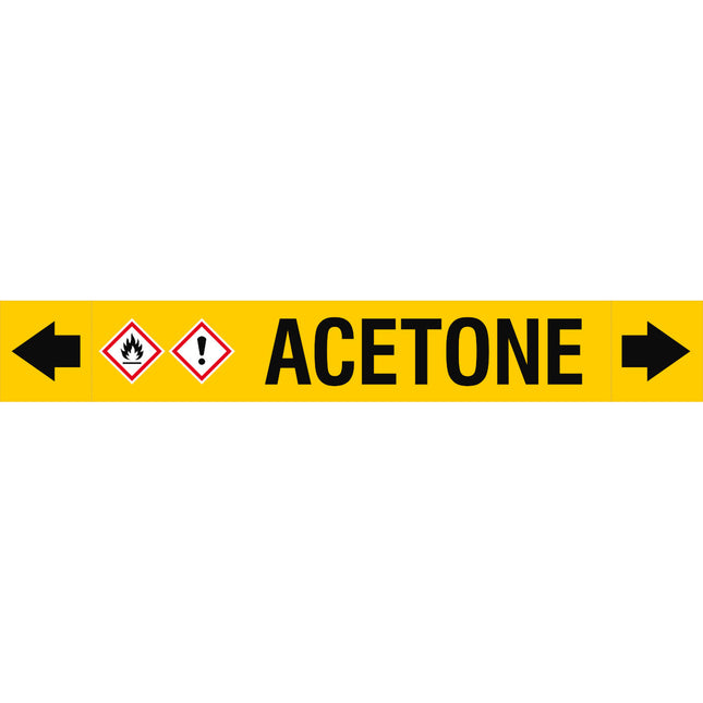 ASME  Pipemarkers  Acetone