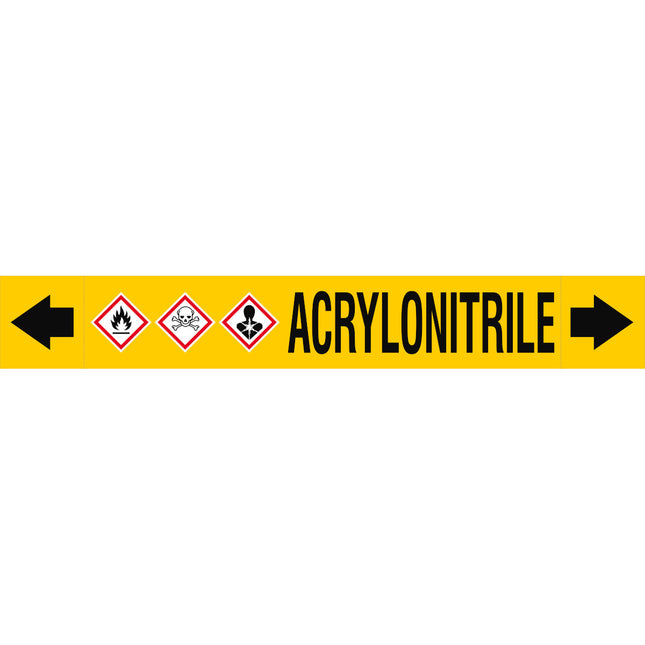 ASME  Pipemarkers  Acrylonitrile