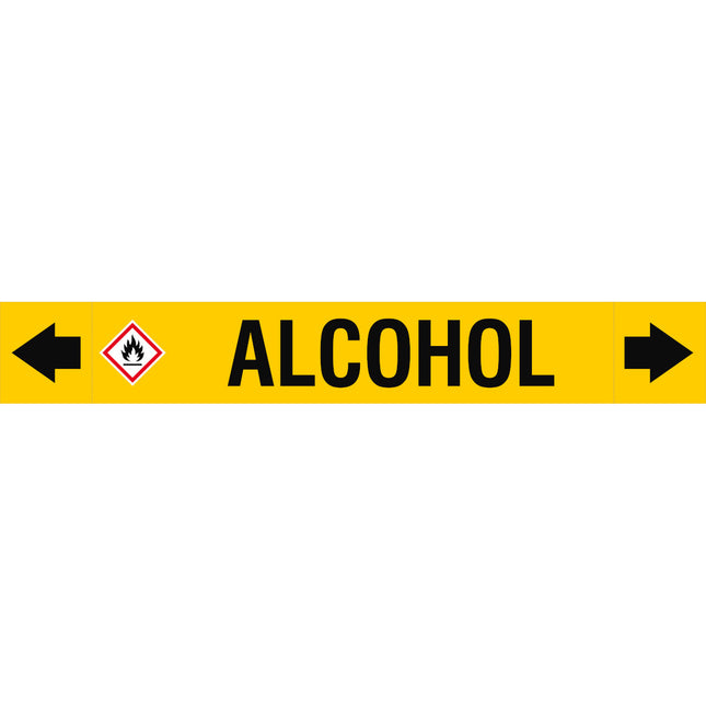 ASME  Pipemarkers  Alcohol