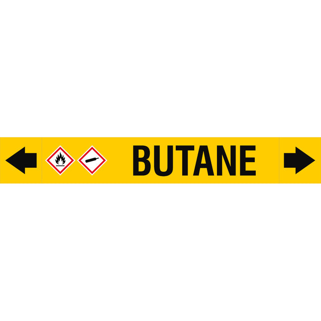ASME  Pipemarkers  Butane