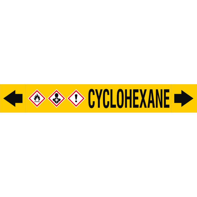 ASME  Pipemarkers  Cyclohexane