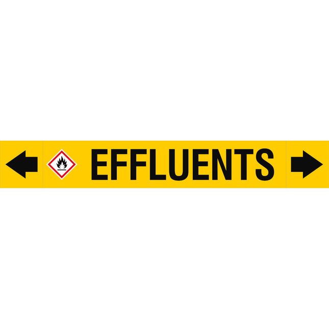 ASME  Pipemarkers  Effluents