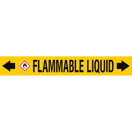 ASME  Pipemarkers  Flammable Liquid