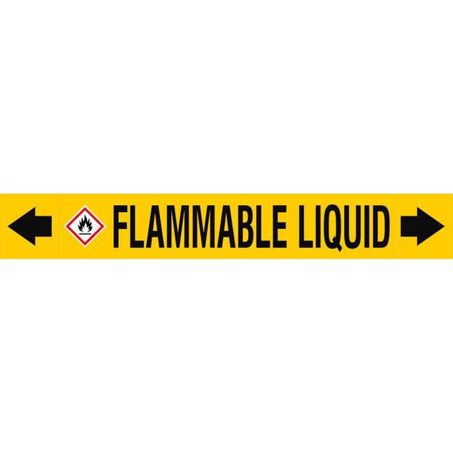 ASME  Pipemarkers  Flammable Liquid