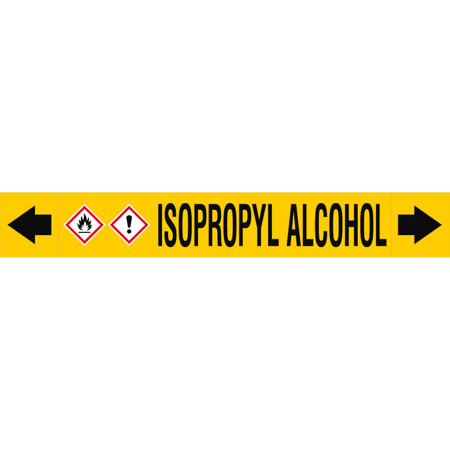 ASME  Pipemarkers  Isopropyl Alcohol