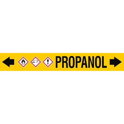 ASME  Pipemarkers  Propanol
