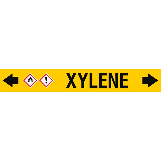 ASME  Pipemarkers  Xylene