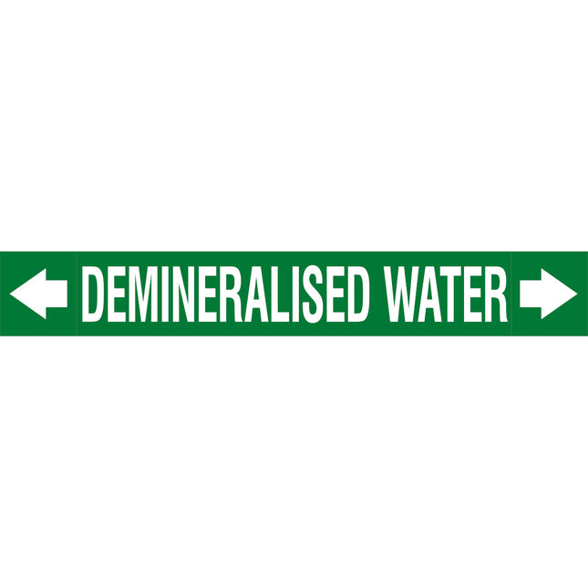 ASME  Pipemarkers  Demineralised Water