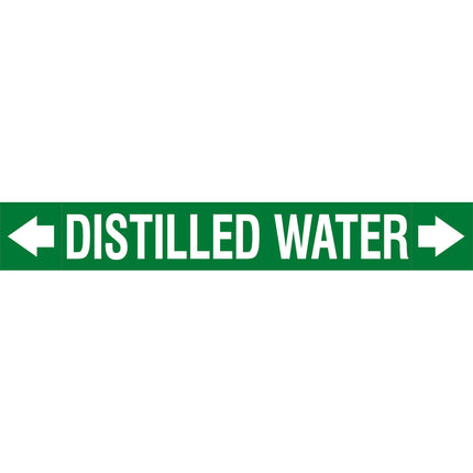 ASME  Pipemarkers  Distilled Water