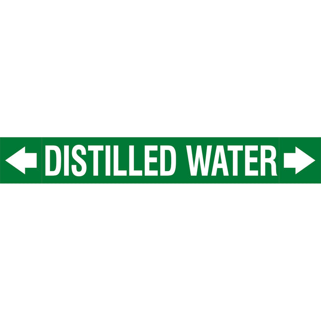 ASME  Pipemarkers  Distilled Water