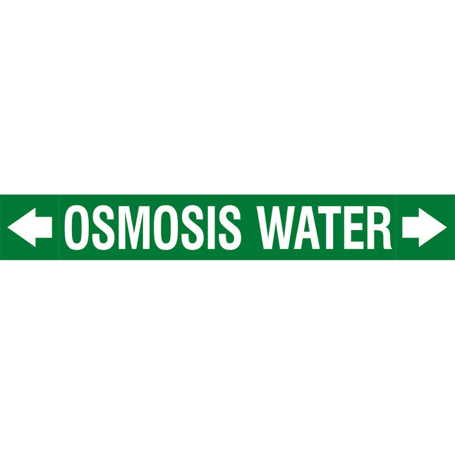 ASME  Pipemarkers  Osmosis Water