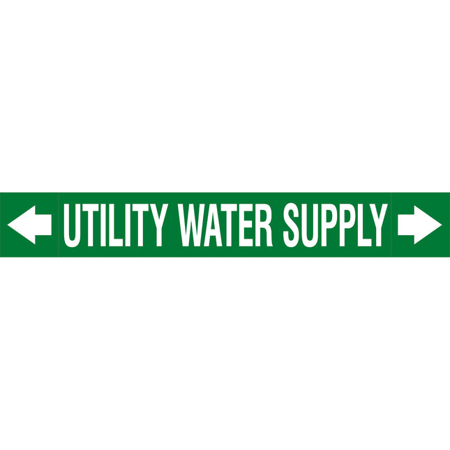 ASME  Pipemarkers  Utility Water Supply