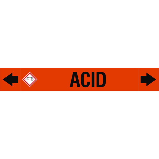 ASME  Pipemarkers  Acid