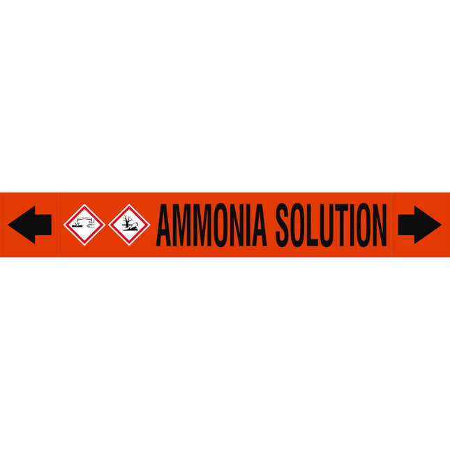 ASME  Pipemarkers  Ammonia Solution