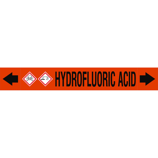 ASME  Pipemarkers  Hydrofluoric Acid