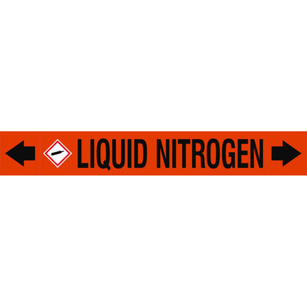 ASME  Pipemarkers  Liquid Nitrogen