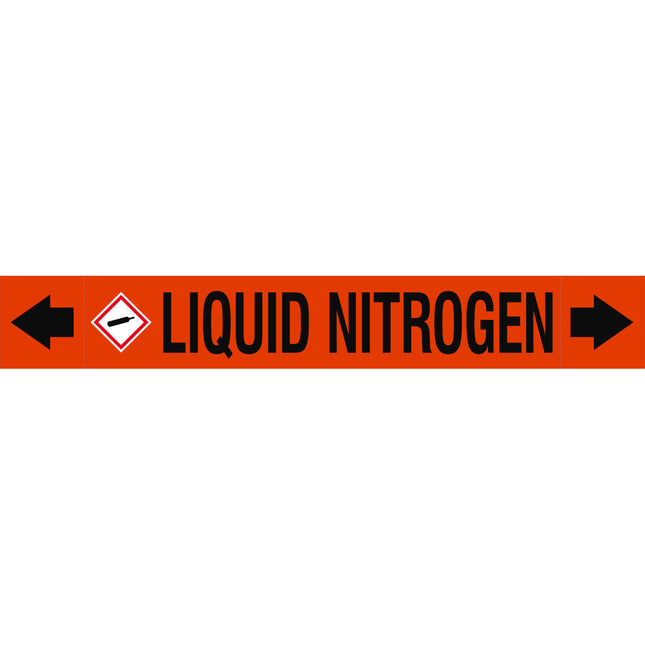 ASME  Pipemarkers  Liquid Nitrogen