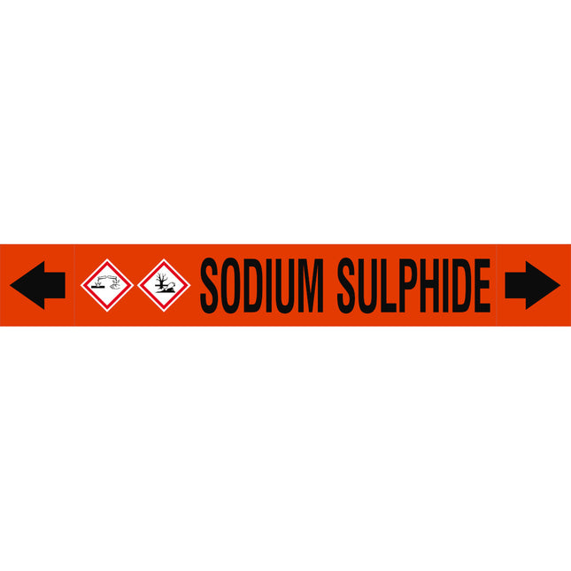 ASME  Pipemarkers  Sodium Sulphide