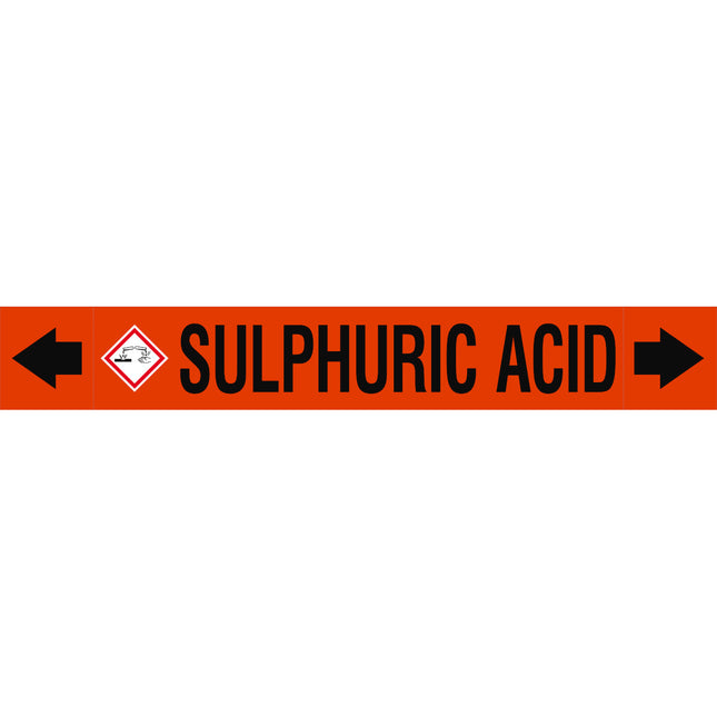 ASME  Pipemarkers  Sulphuric Acid