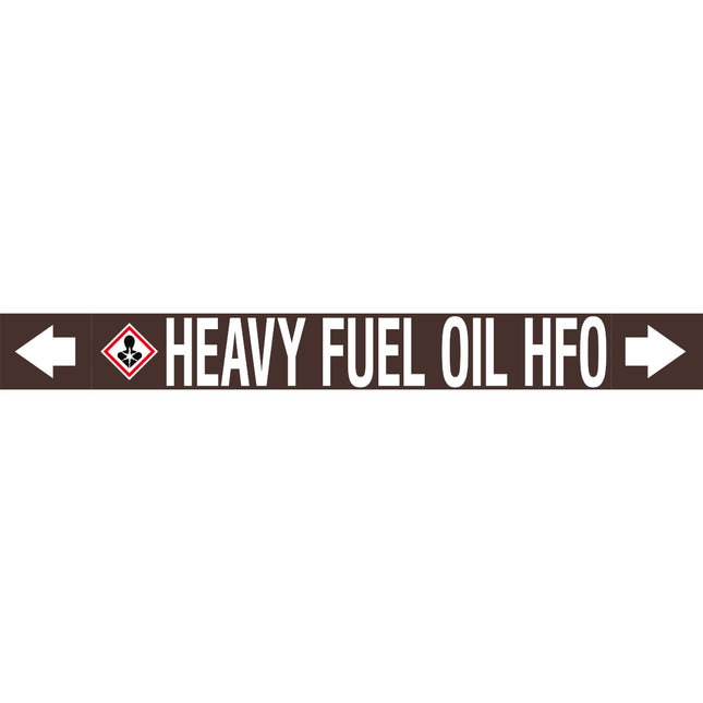 ASME  Pipemarkers  Heavy Fuel Oil HFO