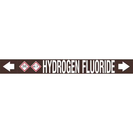 ASME  Pipemarkers  Hydrogen Fluoride