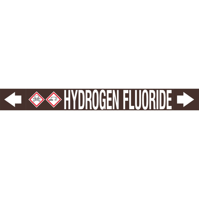ASME  Pipemarkers  Hydrogen Fluoride