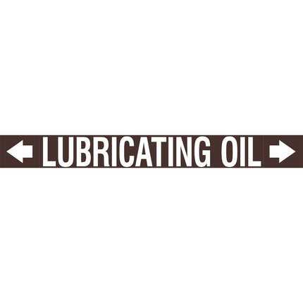 ASME  Pipemarkers  Lubricating Oil