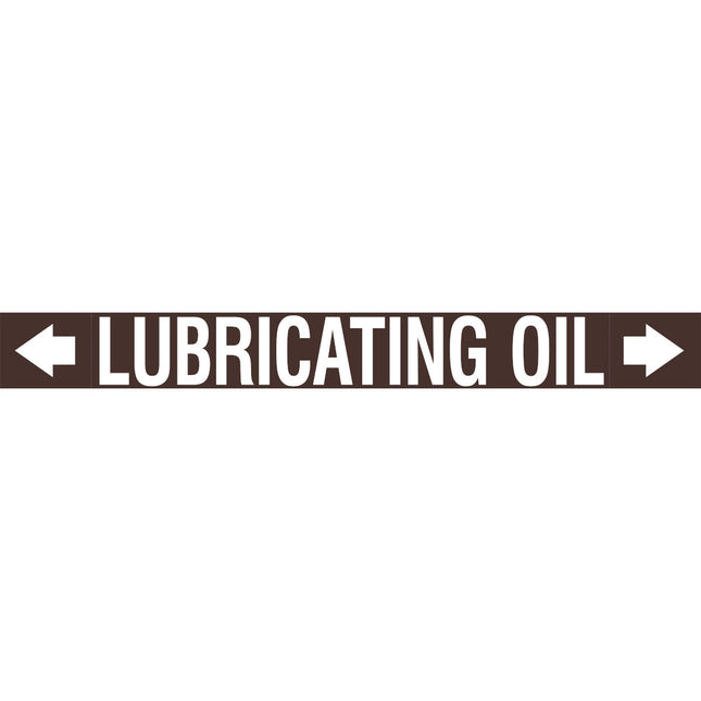 ASME  Pipemarkers  Lubricating Oil
